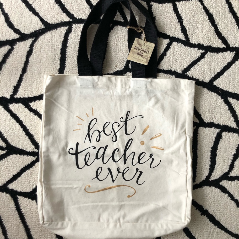 Teacher tote bag Best Teacher Ever